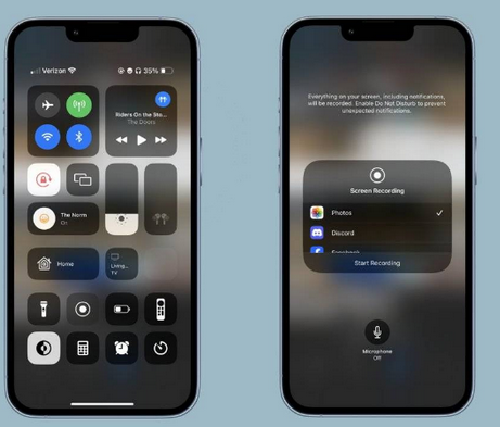 西华苹果15维修分享iPhone15录制屏幕时如何录制音频 